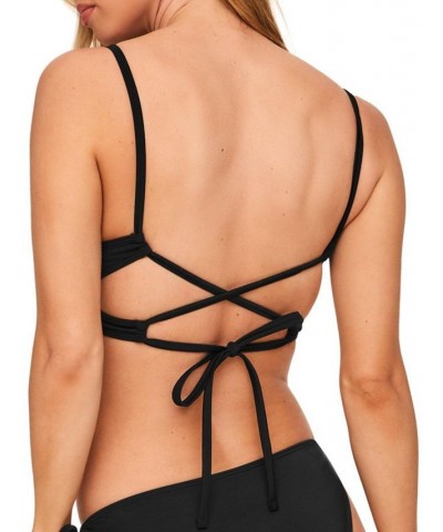 Tatiana Women's Swimwear Bra Top Black $31.87 Swimsuits