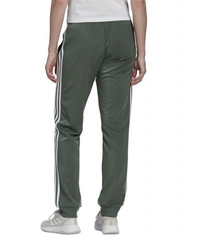 Women's Essentials Warm-Up Slim Tapered 3-Stripes Track Pants XS-4X Green Oxide, White $23.19 Pants