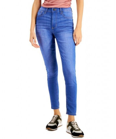 High Rise Skinny Ankle Jeans 0-24W Blue Lagoon $11.18 Jeans