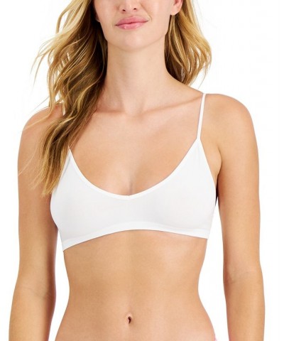 Women's Light Support Bralette White $10.00 Bras