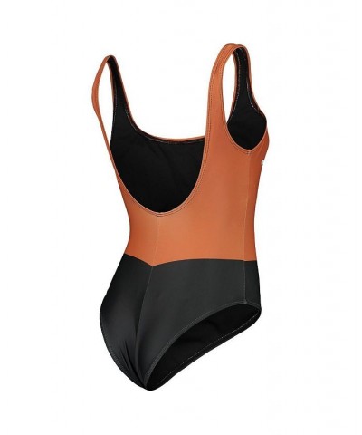 Women's Texas Orange Texas Longhorns One-Piece Bathing Suit Texas Orange $27.30 Swimsuits