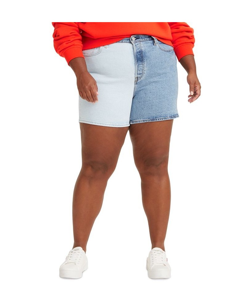 Trendy Plus Size 501 Denim Shorts Of Two Minds $15.52 Shorts