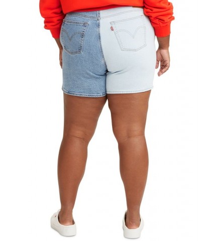 Trendy Plus Size 501 Denim Shorts Of Two Minds $15.52 Shorts