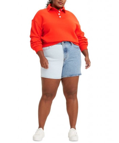 Trendy Plus Size 501 Denim Shorts Of Two Minds $15.52 Shorts