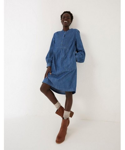 Liss Denim Dress - Women's Denim Blue $33.13 Dresses