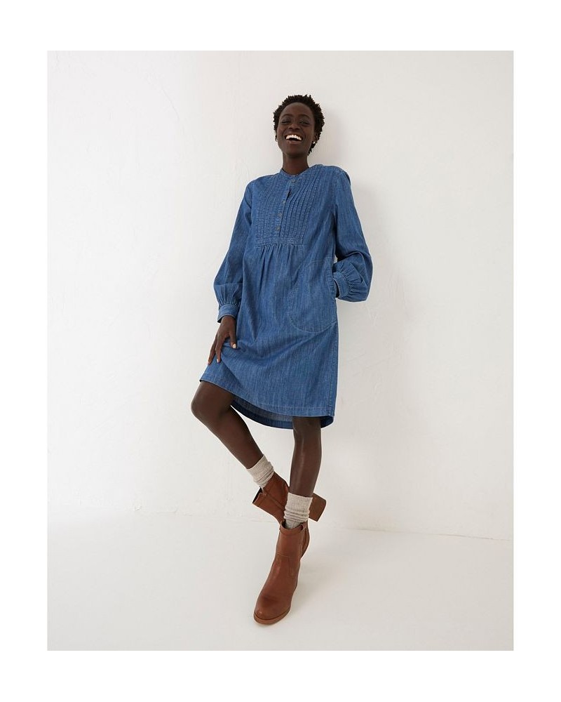 Liss Denim Dress - Women's Denim Blue $33.13 Dresses