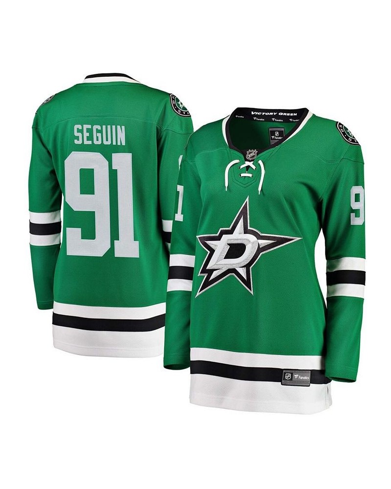 Women's Tyler Seguin Green Home Breakaway Player Jersey Green $62.70 Jersey