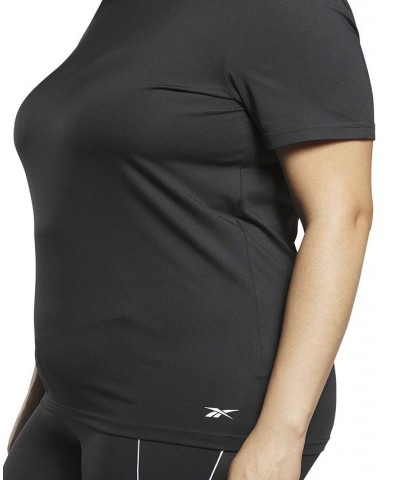 Plus Size Identity Training Speedwick T-Shirt Black $13.44 Tops