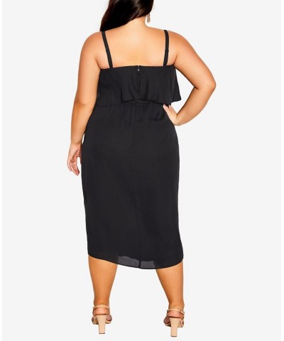 Trendy Plus Size Astonish Dress Black $67.60 Dresses