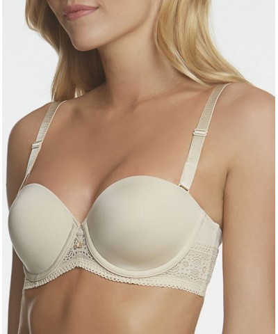 Women's Tessa Lace Strapless Convertible Bra Tan/Beige $36.19 Bras