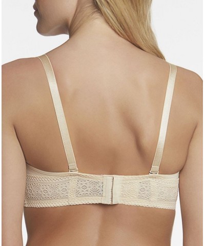 Women's Tessa Lace Strapless Convertible Bra Tan/Beige $36.19 Bras