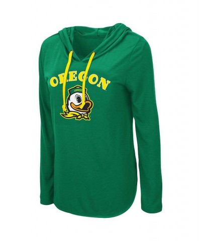 Women's Green Oregon Ducks My Lover Hoodie Long Sleeve T-shirt Green $20.70 Tops