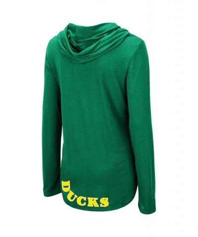 Women's Green Oregon Ducks My Lover Hoodie Long Sleeve T-shirt Green $20.70 Tops