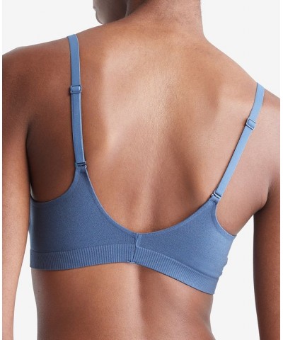 Bonded Flex Lightly Lined Bralette QF6610 Blue $22.77 Bras