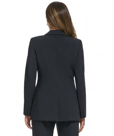 Women's Double-Breasted Blazer Navy $47.16 Jackets