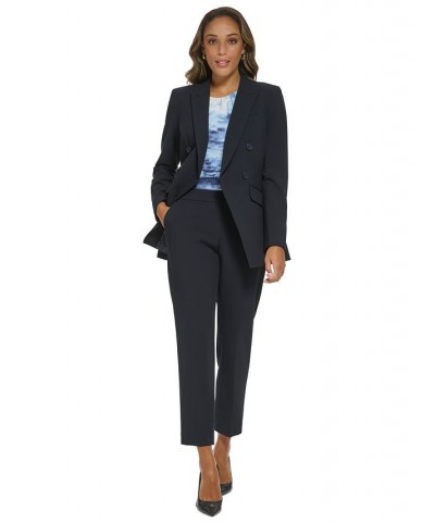 Women's Double-Breasted Blazer Navy $47.16 Jackets