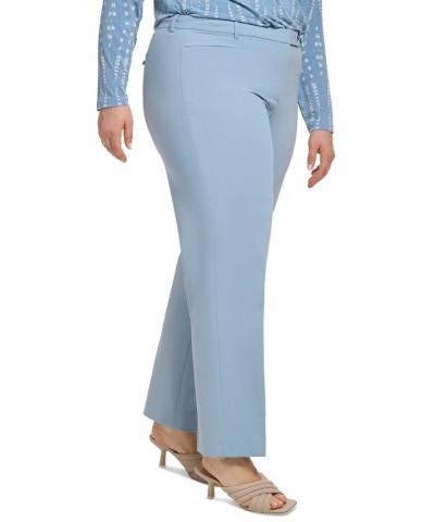 Plus Size Lux Modern-Fit Straight-Leg Pants Dusk $26.55 Pants