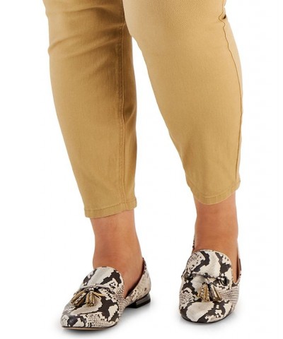 Trendy Plus Size High Rise Skinny Jeans Khaki $15.29 Jeans