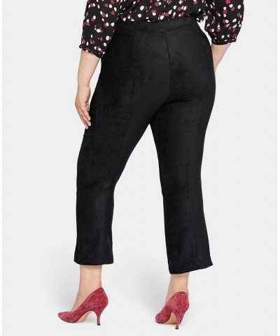 Plus Size Slim Bootcut Pull-On Pants Black $40.15 Pants