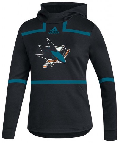 Women's Black San Jose Sharks Under The Lights Pullover Hoodie Black $35.10 Sweatshirts