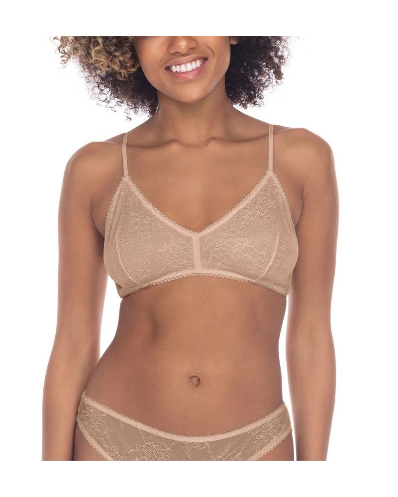 Women's Lexi Bralette Brown $19.76 Bras