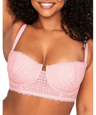 Nymphadora Women's Plus-Size Contour Balconette Bra Pink $27.48 Bras