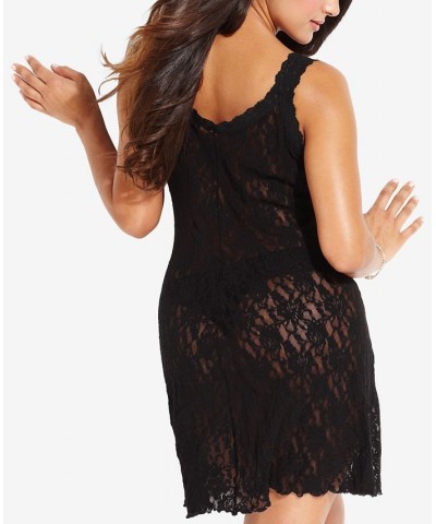 Plus Size Signature Lace Chemise Lingerie 485214X Black $33.60 Sleepwear