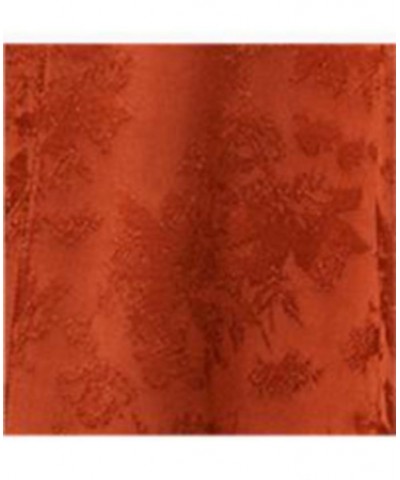 Women's Long Sleeve Jacquard Kaftan Russet $70.00 Jackets