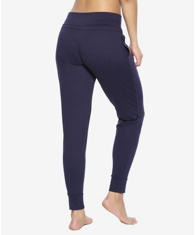 Velvety Soft Loungewear Jogger Pants Evening Blue $30.16 Pants