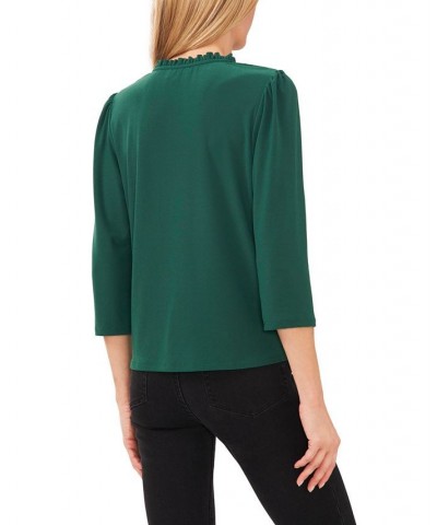 Tie-Front Top Alpine Green $26.73 Tops