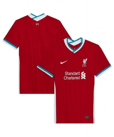 Women's Red Liverpool 2020/21 Home Breathe Stadium Replica Jersey Red $42.00 Jersey