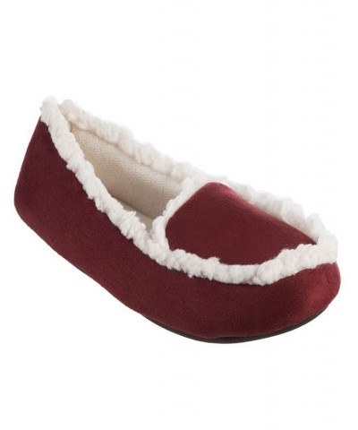 Women's Alex Moccasin Slippers Chili $12.54 Shoes