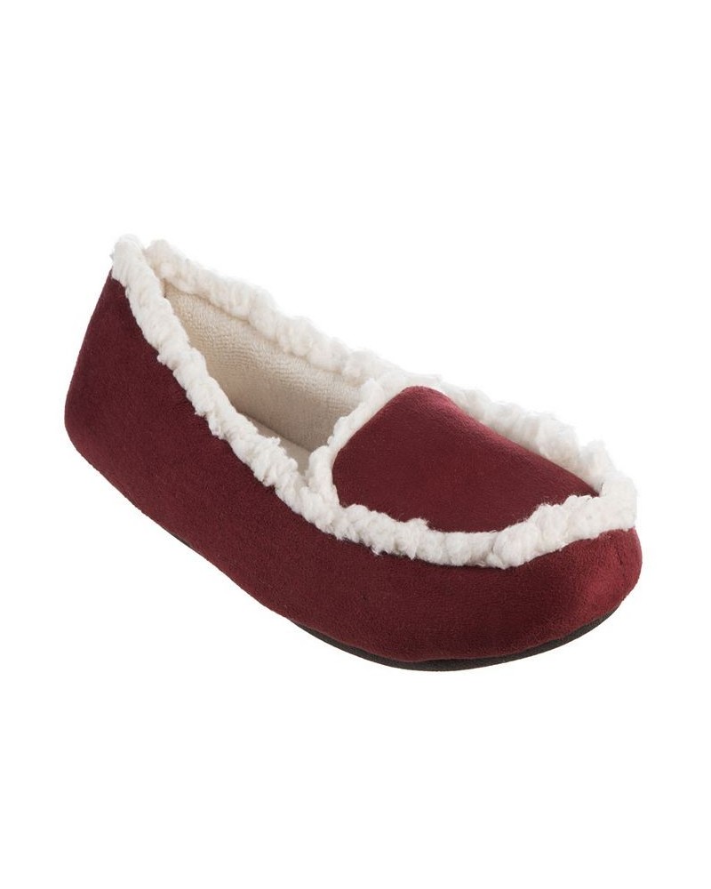 Women's Alex Moccasin Slippers Chili $12.54 Shoes