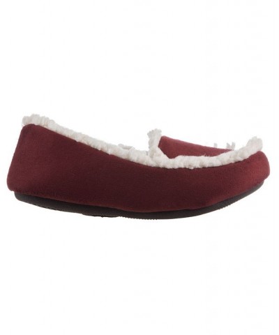 Women's Alex Moccasin Slippers Chili $12.54 Shoes