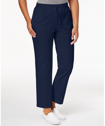 Petite Short Active Drawstring Pant Intrepid Blue $10.58 Pants