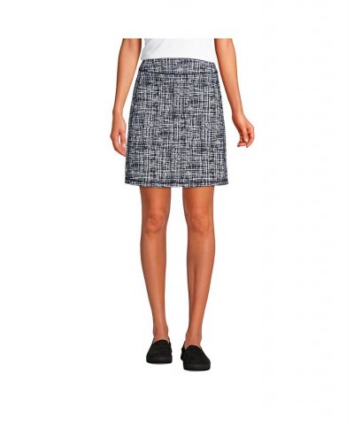 Women's Tall Active Knit Skort Black etched print $43.17 Skirts