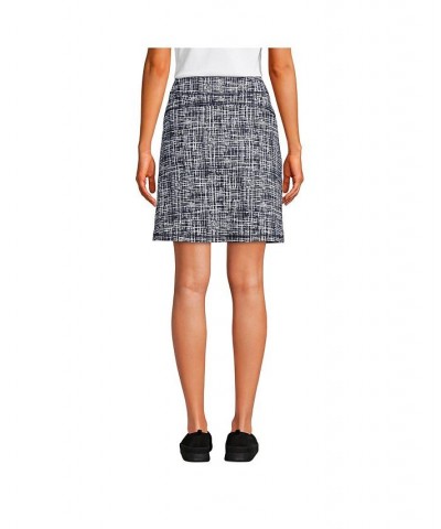 Women's Tall Active Knit Skort Black etched print $43.17 Skirts