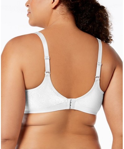 Comfort Revolution Shaping Wireless Smoothing Bra 3463 White Swirl $14.26 Bras