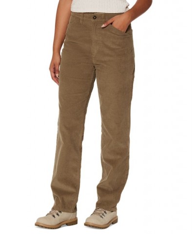 Juniors' Connor Cotton Corduroy Straight-Leg Pants Brown $14.00 Jeans