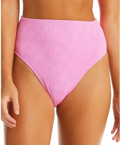 Women's Sweet Daisy High-Waisted Bottoms Lip Gloss $32.64 Swimsuits