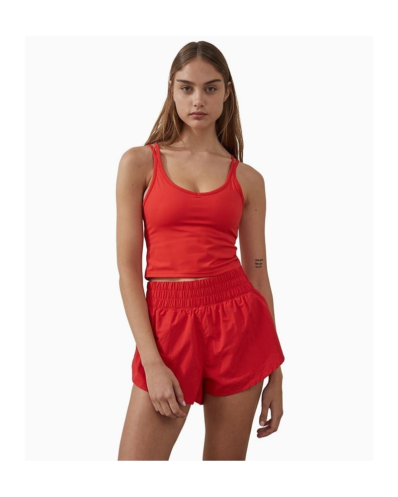 Women's Ultimate Longline Vestlette Top Red $17.60 Tops