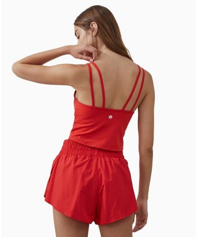 Women's Ultimate Longline Vestlette Top Red $17.60 Tops