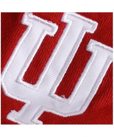 Women's Stadium Athletic Crimson Indiana Hoosiers Arched Name Full-Zip Hoodie Crimson $31.85 Sweatshirts