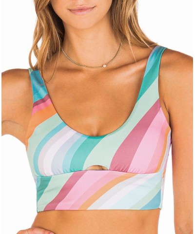 Juniors' Max Retro Wave Swim Top Retro Wave Multi $37.80 Swimsuits