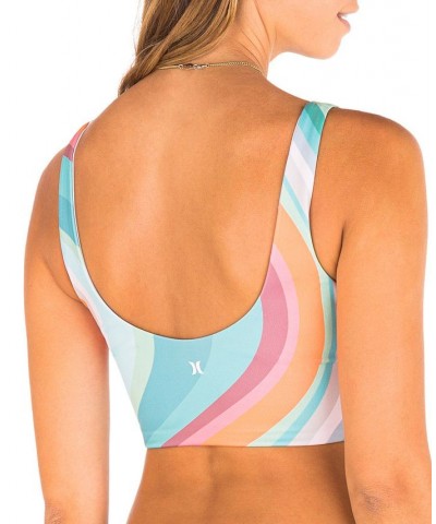 Juniors' Max Retro Wave Swim Top Retro Wave Multi $37.80 Swimsuits