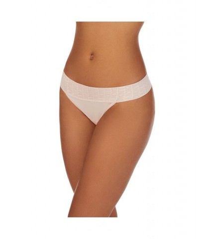 Women's Stretch Thong DK8935 Pink $9.75 Underwears