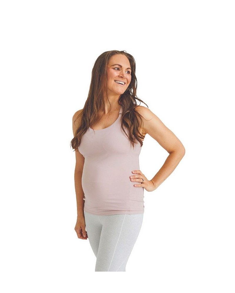 Ruby Maternity and Nursing Sports Tank Pink $34.44 Tops