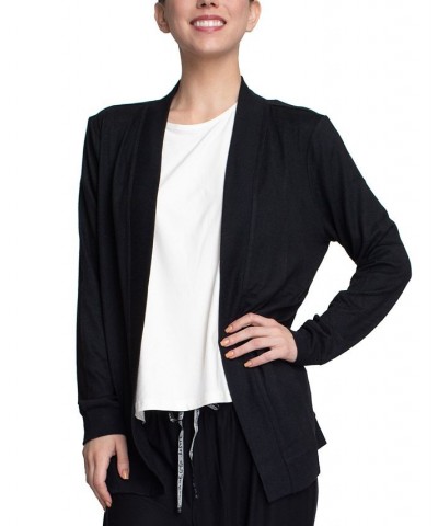 Women's Desert Vibes Butter Soft Knit Cardigan Black $19.80 Sleepwear