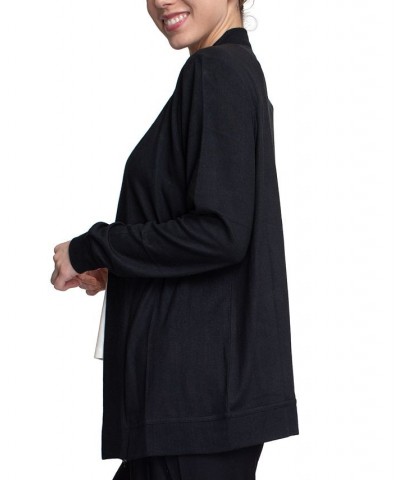 Women's Desert Vibes Butter Soft Knit Cardigan Black $19.80 Sleepwear