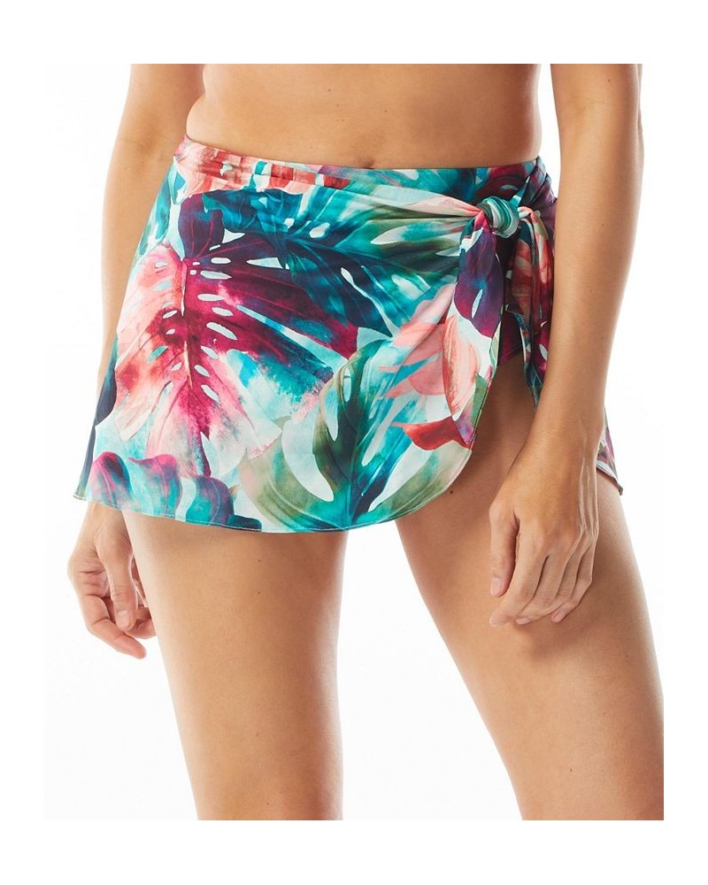 Women's Contours Halo Sarong Skirt Bikini Bottoms Multi $45.00 Swimsuits